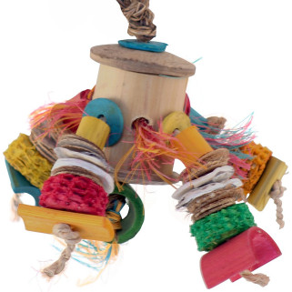 Bamboo Spaceship Small - Jouet Perruche
