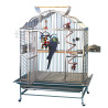 Cage Inox Perroquet KING'S CAGES - Modèle 4230 Inox - espacement 25 mm