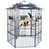 Cage Inox Perroquet KING'S CAGES - Modèle 605 Inox