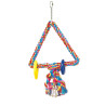 Triangle de Coton Small - Jouet perruche