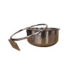 KING'S CAGES - Mangeoire Anti Décrochage Quick Lock Medium Ø10 cm - 240 ml