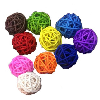Balle de Vigne Mini - lot de 10 - Jouet de Patte perruche
