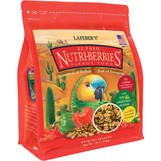 Lafeber - Nutri-Berries El Paso 1,36kg - Repas Complet pour Perroquets