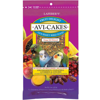 Lafeber - Avi-Cakes Fruit Delight - Friandise pour Grandes Perruches - 227 gr