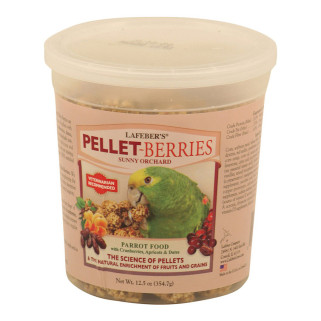 Lafeber - Pellet-Berries Sunny Orchard aux Fruits 354 gr - Repas Complet pour Perroquets