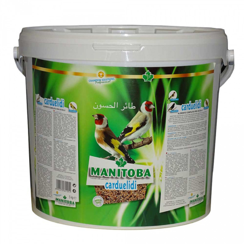 Manitoba - Mélange de Graines Carduelidi pour Chardonnerets - 5 kg
