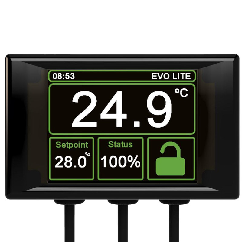 Microclimate - Thermostat EVO OLED EU Black Microclimate - Thermostat EVO OLED EU Black
