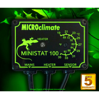 Thermostat Reptile MICROCLIMATE "On/Off" Ministat 100 - 100 W