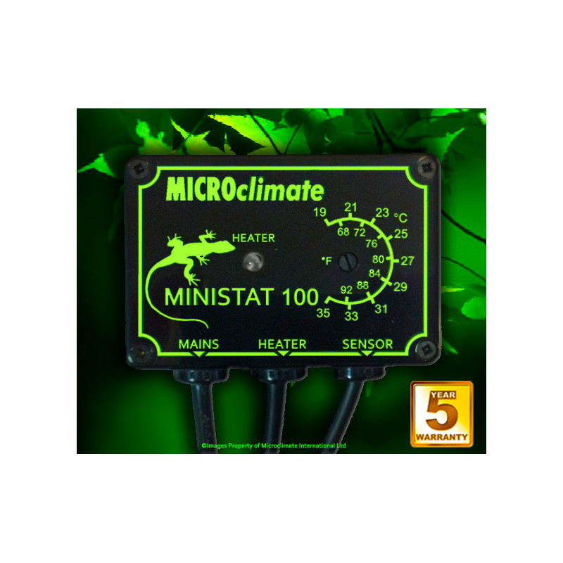 Thermostat Reptile MICROCLIMATE "On/Off" Ministat 100 - 100 W