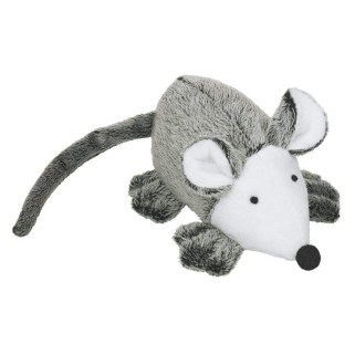 Jouet pour Chat - Peluche Vera la Souris avec Herbe à Chat - 13 cm
