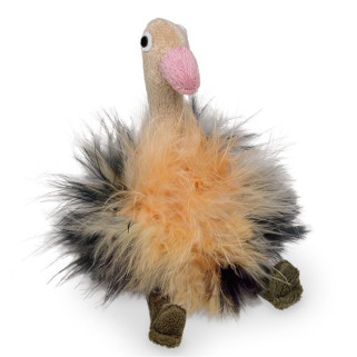 Jouet pour Chat - Peluche Autruche avec Herbe à Chat - 12 cm