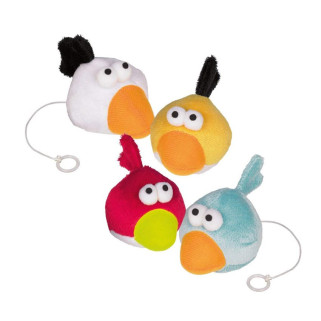 Jouet pour Chat - Angry Bird Vibrant - 6 cm