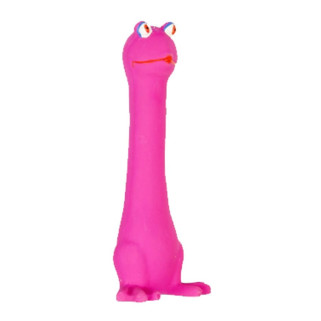 Jouet pour Chien Grenouille Latex Rose - 18 cm