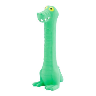 Jouet pour Chien Crocodile Latex Vert - 18 cm