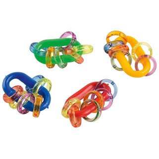 Mini Chainons - Jouet de Patte pour Perruche - Lot de 4