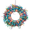 Paper Fiesta - Anneau en Papier Tressé pour Grande Perruche