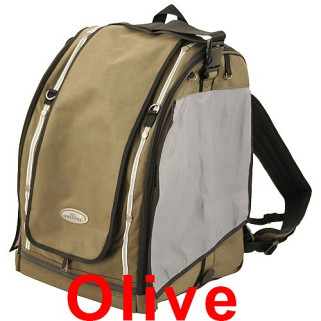 PakObird Small Couleur Vert Olive - Sac à Dos de Transport pour Grandes Perruches et Petits Perroquets