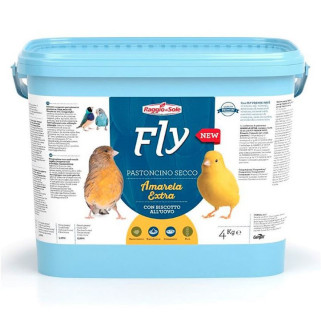 Raggio di Sole - Amarela Extra 4 kg - Pâtée sèche jaune pour Canaris