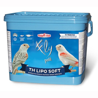 Raggio di Sole - TH Lipo Soft 4 kg - Pâtée Grasse Blanche pour Canaris