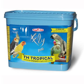 Raggio di Sole - TH Tropical 4 kg - Pâtée Sèche aux Fruits pour Grandes Perruches / Perroquets