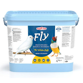 Raggio di Sole - TH White Soft 4 kg - Pâtée Grasse Blanche non Colorante Canaris / Exotiques