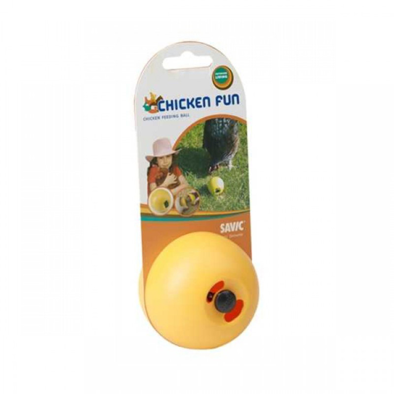 Chicken Fun - Balle de Foraging en Plastique pour Poules et Perruches