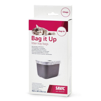 Sachet pour Litière Chat - Bag it Up Speciale Hop In - 6 sachets
