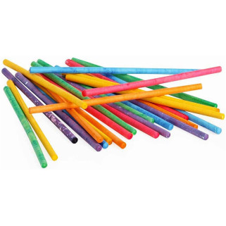 Sticks en Papier Roulé - 25 Pièces