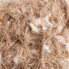 Bourre Nid en Jute imprégnée de Formule Active Anti-poux - 1 kg - Sisal Fibre