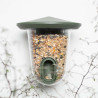Singing Friend - Feedr Vert - Distributeur de Graines pour Oiseaux des Jardins