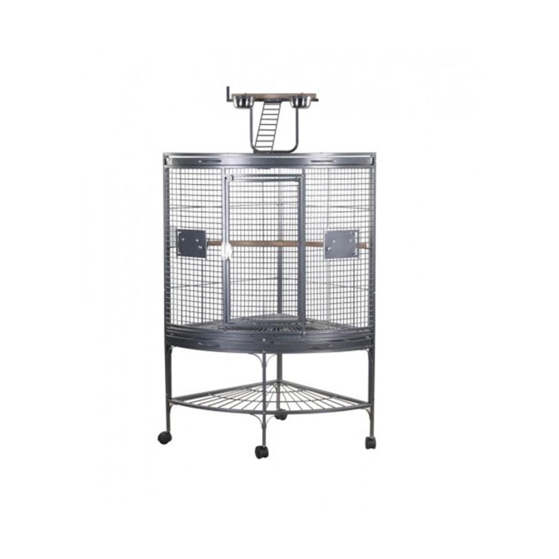 Cage d'Angle pour Perruches et Perroquets Corner Cage Cage d'Angle pour Perruches et Perroquets Corner Cage