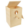 Nichoir Bois pour Grandes Perruches en Kit