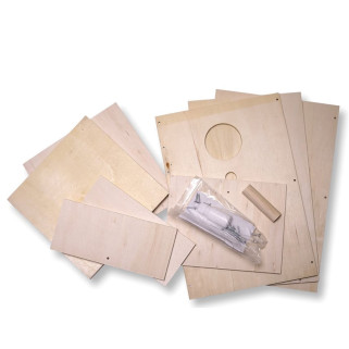 Nichoir Bois pour Grandes Perruches en Kit