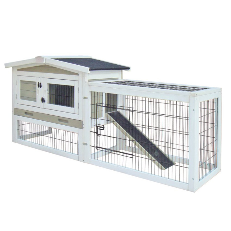Clapier avec Enclos Oregon Stone - 1-2 Lapins Clapier avec Enclos Oregon Stone - 1-2 Lapins