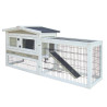 Clapier avec Enclos Oregon Stone - 1-2 Lapins