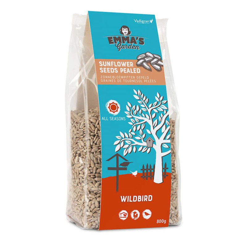 Emma's Garden - Graines de Tournesol Pelées - 800 g