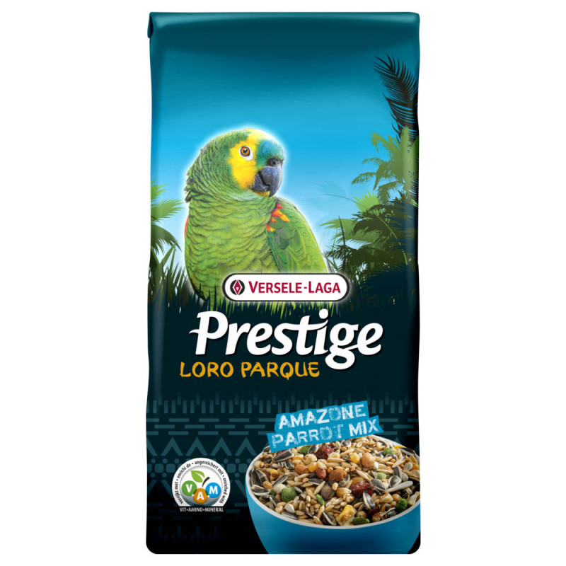 Mélange de graines Prestige Premium Perroquets AMAZONES Loro Parque Mix - 15 kg