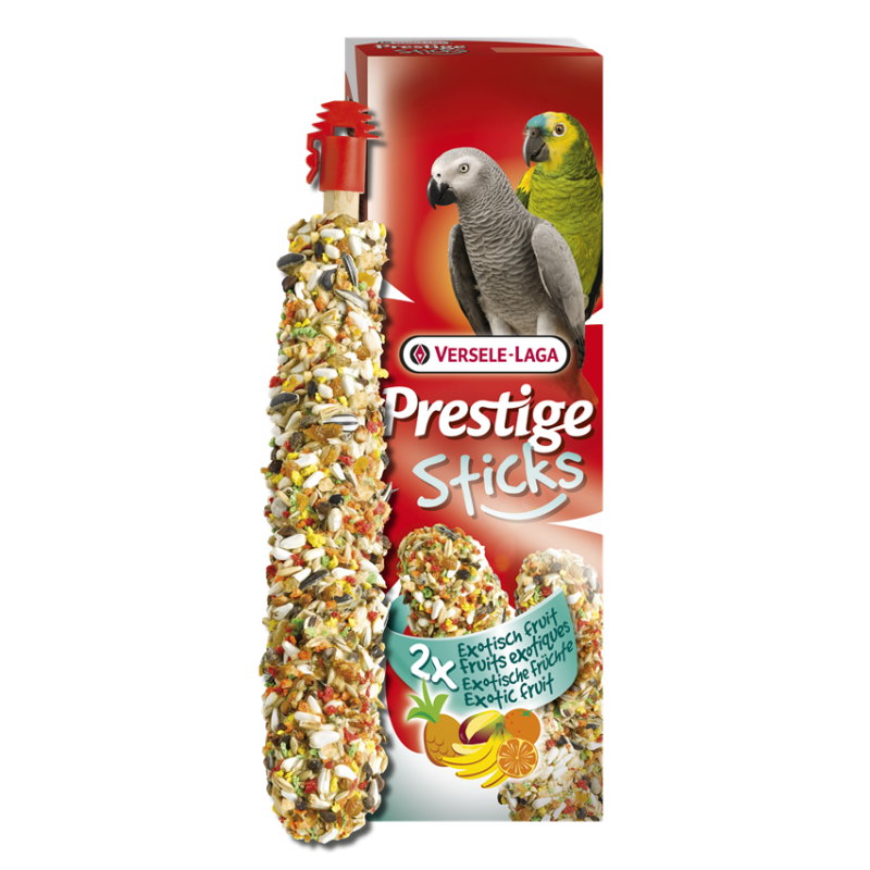 Versele Laga - 2 Sticks Perroquets Fruits Exotiques - 140 gr