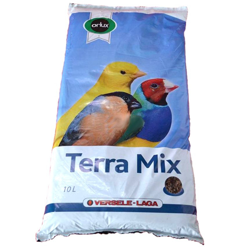 Orlux Terra Mix - Tourbe à Picorer pour Tous oiseaux - 4 kg