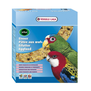 Orlux Pâtée aux Oeufs Sèche Grandes Perruches et Perroquets - 4 kg