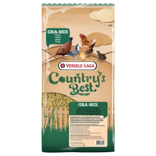 Country's Best GRA-MIX Poussins & Cailles - 4 kg - Mélange de Céréales avec Maïs très Finement Concassé