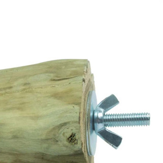 Perchoir en Bois de Java - Large - Longueur 30 à 35 cm / diamètre 5 cm