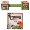Hochet ABC - Jouet de Patte pour Perroquet