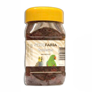 Zoofaria - Cranberries Séchées - Friandises pour Oiseaux - 300 gr