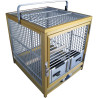 Cage de Transport Perroquet en Aluminium - KING'S CAGES TC01