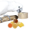 Support de Fruit Cups en Bois - Destockage Produit abîmé