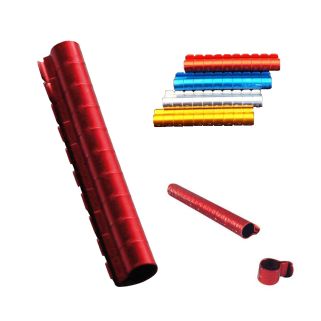Bagues Oiseaux Ouvertes en Aluminium Ø 6 mm pour Grandes perruches (x 10)
