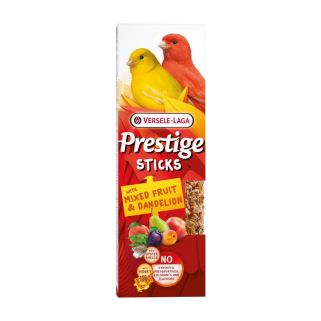 Versele Laga - 2 Sticks Canaris Mélange de Fruits et Pissenlit - 60 gr