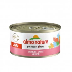 Almo Nature - Pâtée HFC Jelly au Saumon pour Chat - 70 gr