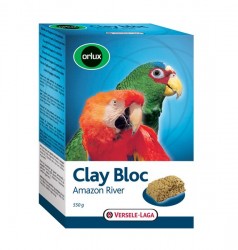 Orlux - Clay Bloc Amazon River - Bloc d'Argile Grandes Perruches et Perroquets - 550 gr